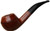Savinelli Siena Smooth Bent Rhodesian (673 KS) 9mm Filter Pipe - New