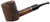 Rossi Sera Rusticated Poker (8311) 6mm Filter Tobacco Pipe by Savinelli - New