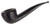 Rossi Mezzanotte Rusticated Bent Pot (8316) (6mm) Filter Pipe by Savinelli - NEW