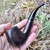 Rossi Notte 8602 Bent Billiard Tobacco Pipe by Savinelli - NEW