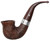 Peterson Irish Harp Sandblasted Calabash (05) Fishtail Pipe