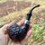 Peterson System Standard Rusticated Bent Apple (B42) P-Lip Pipe - New