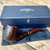 Savinelli Roma Lucite Rusticated Bent Billiard (606 KS) 6mm Filter Pipe
