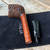 Ascorti Italia Undici CarvedBriar Tobacco Pipe Canadian Italy Acrylic Stem - New