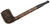 Peterson Aran Rusticated Canadian (264) Fishtail Tobaccol Pipe - New
