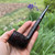 Savinelli Roma Rusticated Canadian (804 KS) 6mm Filter Pipe Black Stem