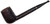 Savinelli Roma Rusticated Canadian (804 KS) 6mm Filter Pipe Black Stem