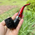 Peterson Dracula Sandblasted Bent Billiard (XL90) Fishtail Pipe