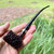 Peterson Churchwarden Rusticated Tankard Fishtail Tobacco Pipe - New