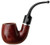Rossi Rubino Antico Bent Billiard Oom Paul (8614) 6mm Filter Pipe by Savinelli - New