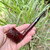 Rossi Sitting Rusticated Lovat (8701) 6mm Filter Pipe by Savinelli - NEW