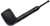 Rossi Sitting Rusticated Lovat (8701) 6mm Filter Pipe by Savinelli - NEW