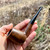 NOS UNSMOKED Imported Briar Smooth Billiard Estate Pipe