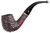 Peterson Emerald Rusticated Bent Billiard (69) P-Lip Tobacco Pipe - New