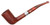 Peterson Irish Harp Sandblasted Bent Dublin (124) Tobacco Pipe Sterling Silver