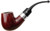 Peterson Jekyll & Hyde Rusticated Bent Billiard (XL90) Fishtail Pipe - New