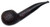 Savinelli One Starter Kit Rusticated Bent Author (321) 6mm Filter Pipe - New
