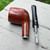UNSMOKED NOS  Imported Briar (Grabow) Straight Smooth Billiard Ajustomatic Briar Estate Pipe