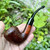 Ascorti Italia Sandblasted Carimate Bent Rhodesian Briar Tobacco Pipe New