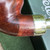 Peterson System Spigot Smooth Bent Apple (302) P-Lip Pipe - Sterling Silver