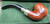 Peterson System Spigot Smooth Bent Billiard (314) P-Lip Pipe - New