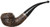 Peterson Dublin Filter Rusticated Rhodesian (999) Fishtail 9mm Pipe - New