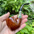 Peterson System Spigot Smooth Bent Billiard (306) P-Lip Pipe Sterling Silver