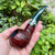 Savinelli Foresta Rusticated Brown Author (320 KS) 6mm Filter Pipe - NEW