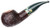 Savinelli Foresta Rusticated Brown Author (320 KS) 6mm Filter Pipe - NEW