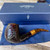 Savinelli Tortuga Rusticated Billiard (677 KS) 6mm Filter Pipe w/ Cap New