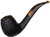 Savinelli Tortuga Rusticated Billiard (677 KS) 6mm Filter Pipe w/ Cap New