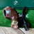 FISHTAIL Peterson Aran Smooth Nickel Mounted Bent Rhodesian (999) Fishtail Tobacco Pipe - New
