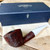 Savinelli Artisan Rusticated 6mm Filter Pipe White Acrylic Stem - New