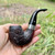 Peterson Sherlock Holmes Sandblasted Baskerville P-Lip Tobacco Pipe - New