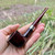 Peterson Irish Harp Smooth Pot (606) Fishtail Tobacco Pipe - NEW