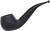 Rossi Mezzanotte Bent Apple (8646) 6mm Filter Tobacco Pipe by Savinelli - New