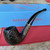 Rossi Sera Rusticated Bent Billiard (8601) 6mm Filter Pipe by Savinelli  - NEW
