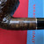 Rossi Sera Rusticated Bent Billiard (8601) 6mm Filter Pipe by Savinelli  - NEW