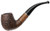 Rossi Sera Rusticated Bent Billiard (8601) 6mm Filter Pipe by Savinelli  - NEW