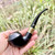 Rattray's Majesty Smooth Black Bent Rhodesian (178) 9mm Filter Pipe - New Rattray's Majesty Smooth Black Bent Rhodesian (178) 9mm Filter Pipe - New
