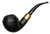Rattray's Majesty Smooth Black Bent Rhodesian (178) 9mm Filter Pipe - New Rattray's Majesty Smooth Black Bent Rhodesian (178) 9mm Filter Pipe - New