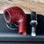 Rattray's Joy Starter Set Sandblasted Bent Billiard Zip Case (8) 9mm Filter Pipe Rattray's Joy Starter Set Sandblasted Bent Billiard Zip Case (8) 9mm Filter Pipe