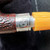 Rattray's Monarch Yellow Sandblasted Bent Rhodesian (15) 9mm Filter Pipe - New Rattray's Monarch Yellow Sandblasted Bent Rhodesian (15) 9mm Filter Pipe - New
