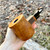 UNSMOKED NOS Mario Grandi HUGE XXL Hand Made in Italy Sitter Poker Estate Pipe Acrylic Stem