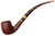 Savinelli Clark's Favorite Rusticated Bent Billiard (626) 6mm Filter Pipe