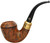 Rattray's Majesty Smooth Contrast Bent Rhodesian (15) 9mm Filter Pipe - New