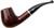 Rossi Rubino Antico 8628 Bent Brandy 6mm Filter Pipe by Savinelli  - NEW