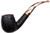 Savinelli Roma Lucite Rusticated Bent Billiard (602) 6mm Filter Tobacco Pipe