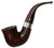 *d Peterson Irish Harp Smooth Calabash (05) Fishtail Pipe - New