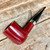 UNSMOKED T. Christiano Metamorphosi Smooth Red Billiard 9mm Briar Estate Pipe